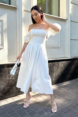Платье Мона белая