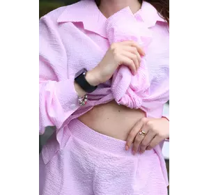 Женский летний костюм Лейна розовый